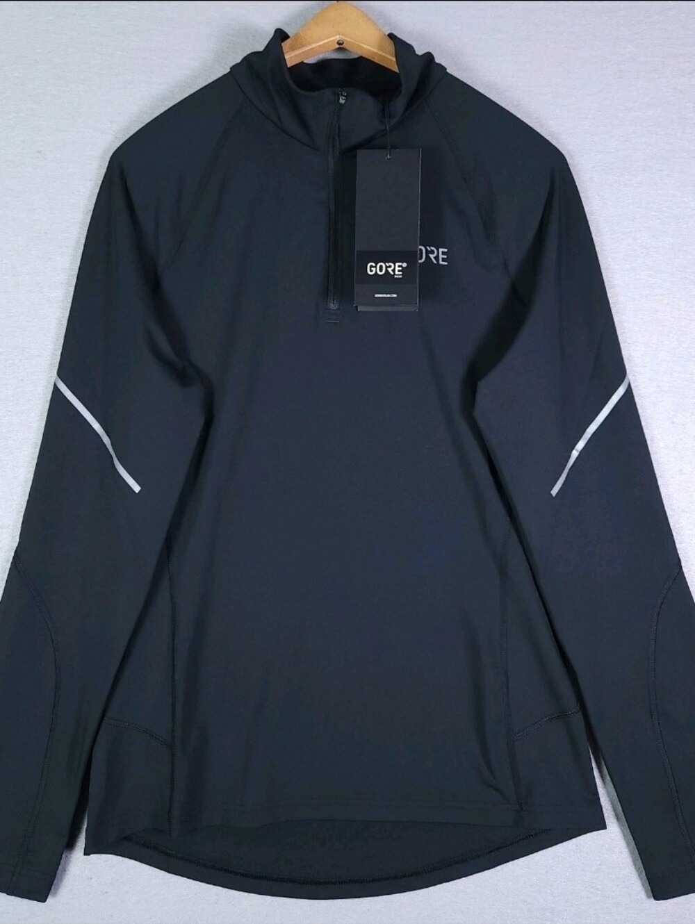 Gorewear Mens Cycling Shirt Quarter Zip Performance Longsleeve Outdoors New